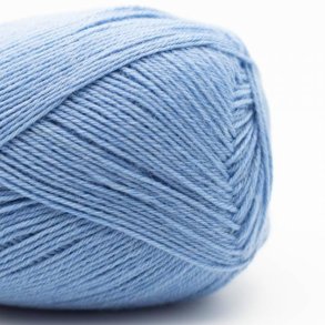 Kremke Soul Wool - Edelweiss Classic 4ply - uld/strmpegarn - Sky Blue 405 - 100g