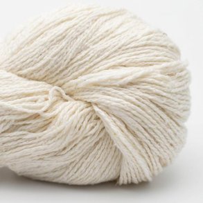 BC Garn - Soft Silk - silkegarn - Snow White 001 - 100g