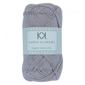 Karen Klarbk - 8/4 kologisk bomuldsgarn - Soft Lilac 0047 - 50g