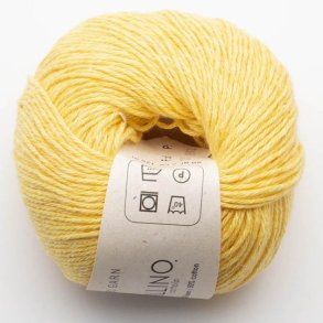 BC Garn - Allino - h�r/bomuldsgarn - Solgul (23) - 50g