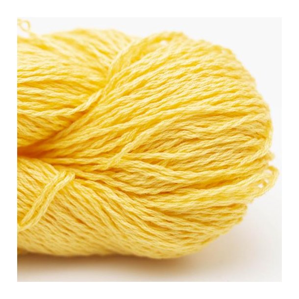 BC Garn - Luxor Merciriseret Bomuldsgarn - Solgul (22) - 50g
