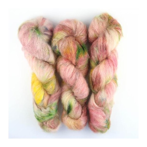 Cowgirlblues - Fluffy Mohair garn Gradient - Someone like you - 100g