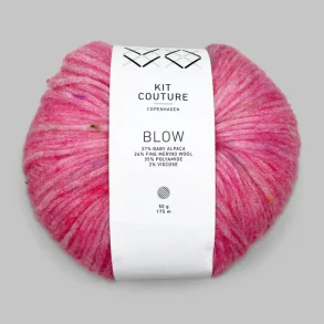 Kit Couture - Blow - Alpaca og uldgarn - Sorbet 155366 - 50g