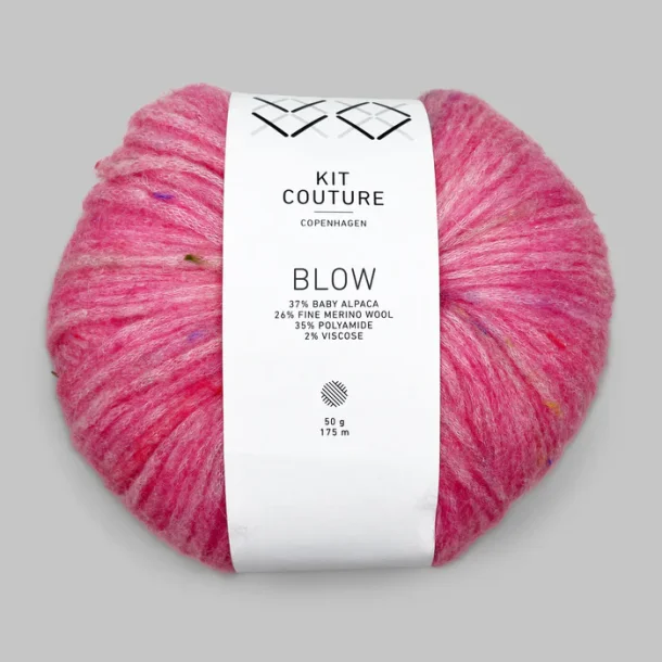 Kit Couture - Blow - Alpaca og uldgarn - Sorbet 155366 - 50g