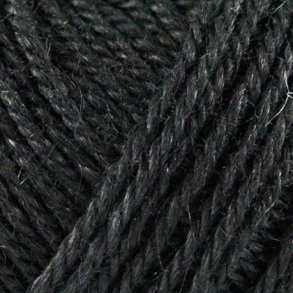 Onion Garn - No.3 Organic Wool + Nettles - uld/nldefiber garn - Sort 1118 - 50g