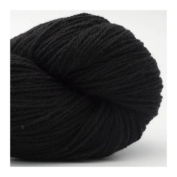 BC Garn - Bio Balance GOTS - uld/bomuldsgarn - Sort (30) - 50g