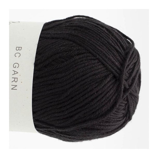 BC Garn - Summer in Kashmir GOTS - bomuld/cashmere garn - Sort 31) - 50g
