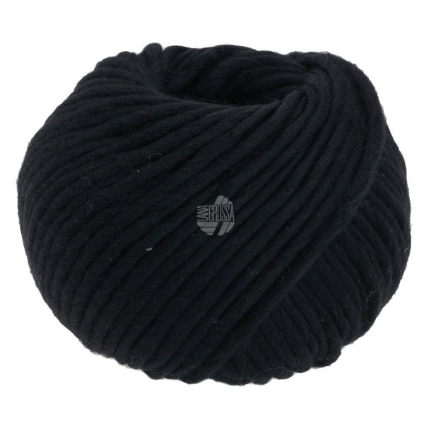 Lana Grossa - Per Lei GOTS - merino uldgarn - Sort (10) - 50g