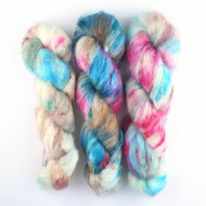 Cowgirlblues - Fluffy Mohair garn Gradient - Stop! In the Name of Love - 100g