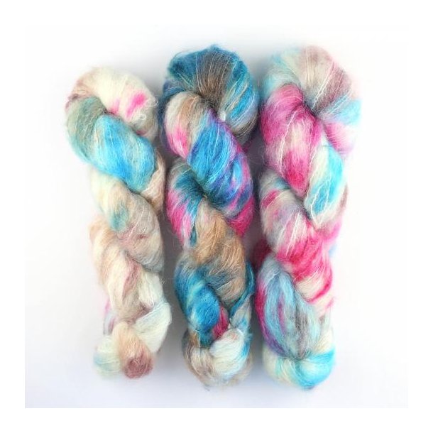 Cowgirlblues - Fluffy Mohair garn Gradient - Stop! In the Name of Love - 100g