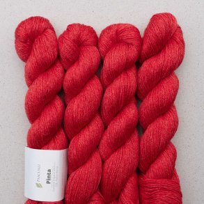 Pascuali - Pinta - silke/ramie/merino uldgarn - Strawberry (112) - 50g