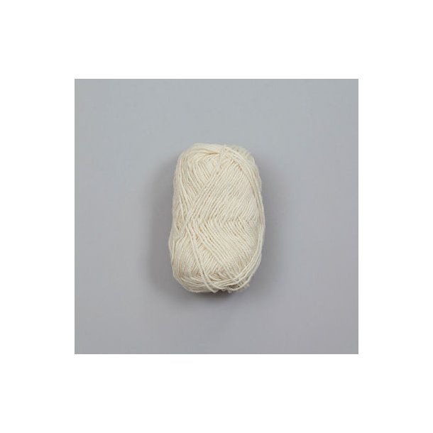 Rauma - 3-trdet uldgarn - Natur 101 - 50g