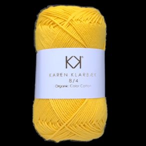 Karen Klarbk - 8/4 kologisk bomuldsgarn - Sunflower 0087 - 50g
