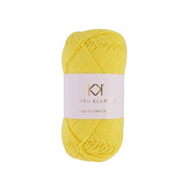 Karen Klarbk - 8/4 kologisk bomuldsgarn - Sunshine 0069 - 50g