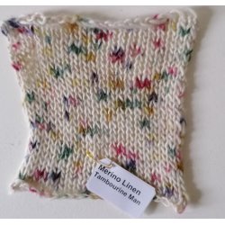 Cowgirl Blues - Merino Linen Gradient - Merinould og hrgarn - "Tambourine Man" - 100g