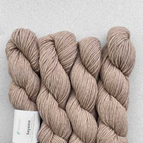 Pascuali - Sayama - lama/hjlandsuld garn - Taupe 309 - 50g