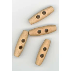 Knebel i bgetr - 30mm - m/2 huller