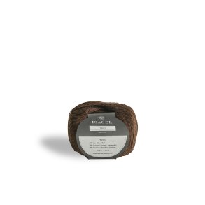Isager - Trio 1 - Hr/bomuld/bambus garn - Chestnut - 50g