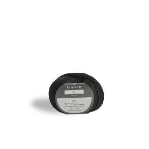 Isager - Trio 1 - Hr/bomuld/bambus garn - Ink - 50g