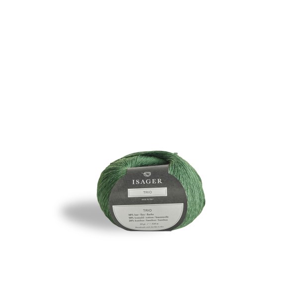 Isager - Trio 1 - Hr/bomuld/bambus garn - Thyme - 50g