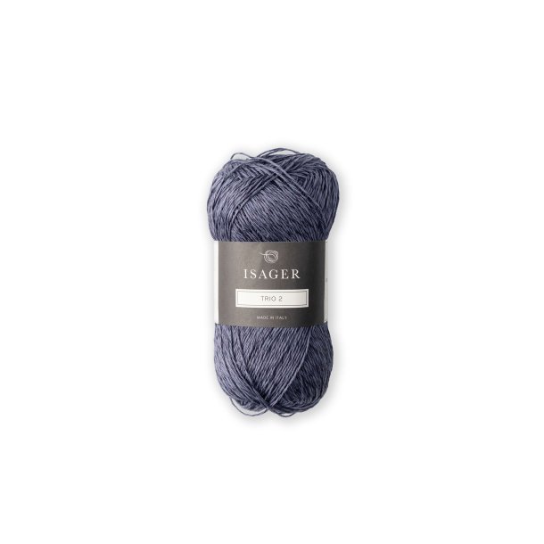 Isager - Trio 2 - Hr/Bomuld/Bambus garn - Granite - 50g