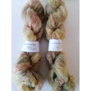 * Cowgirlblues - Fluffy Mohair garn flerfarvet - True Colours - 100g
