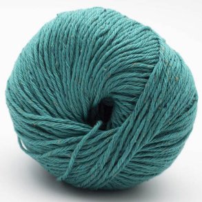 Erika Knight - Gossypium Cotton Tweed - bomuldsgarn - Turkis (27) - 50g