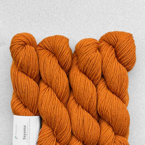 Pascuali - Sayama - lama/hjlandsuld garn - Turmeric 306 - 50g
