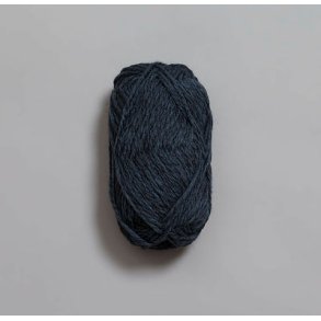 Rauma Garn - Vams - uldgarn - Mrk Petrol meleret 404 - 50g