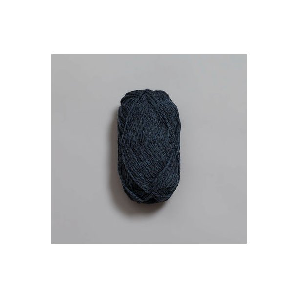 Rauma Garn - Vams - uldgarn - Mrk Petrol meleret 404 - 50g