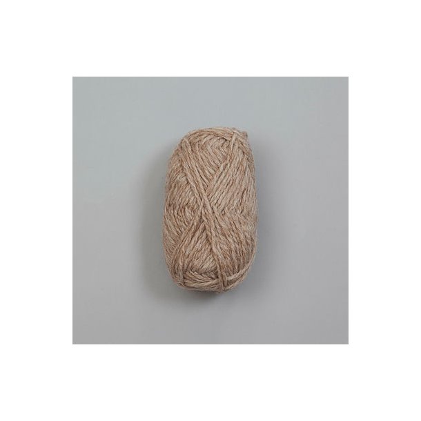 Rauma Garn - Vams - uldgarn - Beige meleret 206 - 50g
