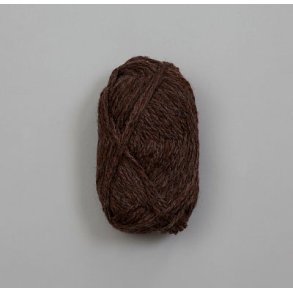 Rauma Garn - Vams - uldgarn - Mrk brun meleret 264 - 50g