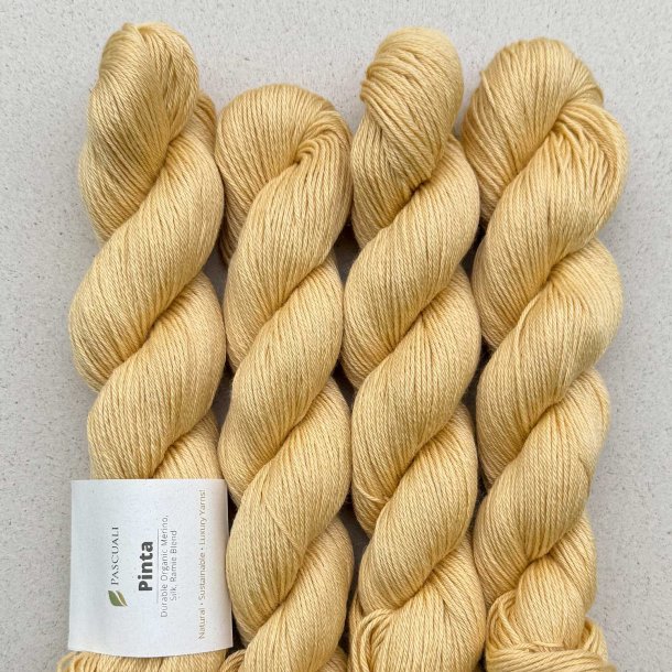 Pascuali - Pinta - silke/ramie/merino uldgarn - Vanilla (126) - 50g