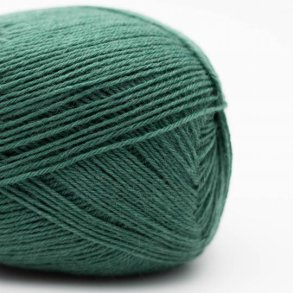 Kremke Soul Wool - Edelweiss Classic 4ply - uld/strmpegarn - Varm grn 417 - 100g