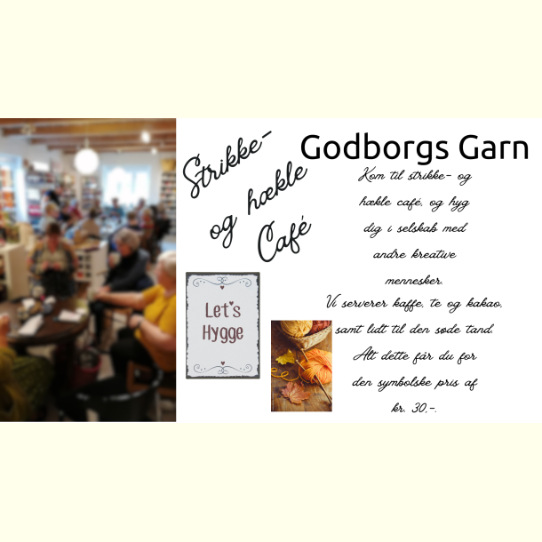 Strikke - og h�kle Caf&eacute; - L�rdag d. 27. juni 2026