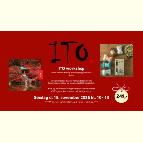 Workshop med ITO - S�ndag d. 15. november 2026 fra kl. 10 - 13