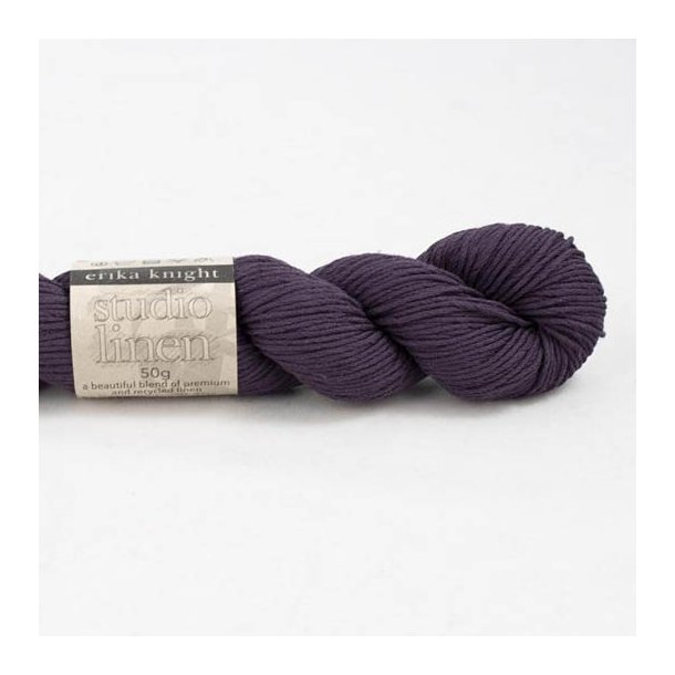 Erika Knight - Studio Linen - hrgarn - Velvet (416) - 50g