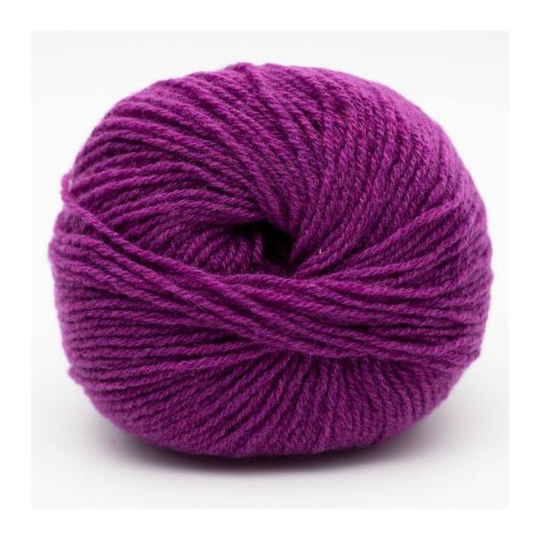 *Kremke Soul Wool - Eco Cashmere uldgarn Fingering - Violet 10137 - 25g