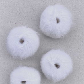 Pascuali - Mohair Bliss - Mohair/Silke garn - White 827 - 25g