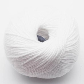 Kremke Soul Wool - Morning Salutation Vegan - bomuld/lyocell garn - White (01) - 50g