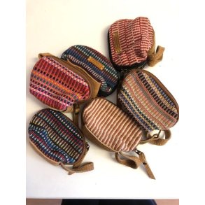 Woven minipung - ass. farver og mnstre