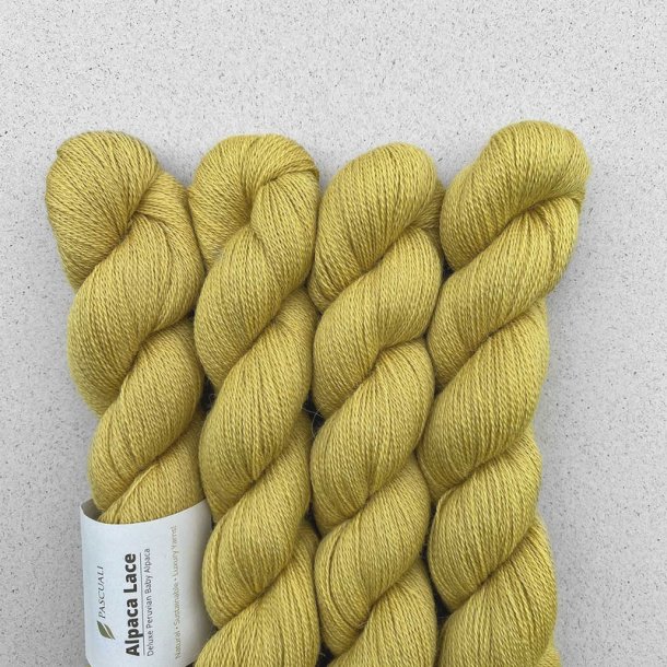 *Pascuali - Alpaca Lace uldgarn - Yellow 24 - 50g