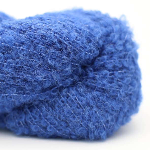 Kremke Soul Wool - Alpaka Boucl&eacute; uldgarn - Light Blue (09) - 50g