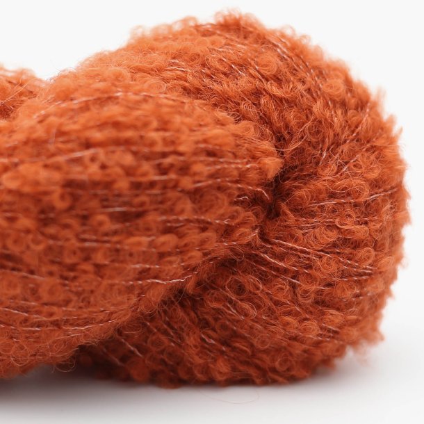 Kremke Soul Wool - Alpaka Boucl&eacute; uldgarn - Terracotta (36) - 50g