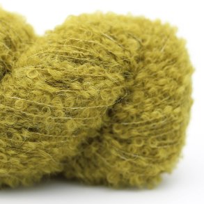Kremke Soul Wool - Alpaka Bouclé uldgarn - Eng Grn (38) - 50g