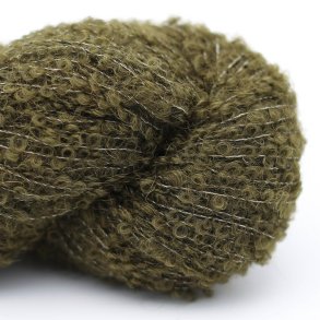 Kremke Soul Wool - Alpaka Bouclé uldgarn - Moss (40) - 50g
