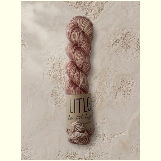 LITLG - Mohair Silk Lace - Semi-solid (meleret) - Adobe - 50g