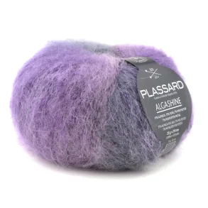 Plassard - Algashine - alpaca/silke garn - Lilla (36) - 25g