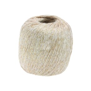 Lana Grossa - Brillino - Glimmer/Effektgarn - Hvid/Guld (09) - 25g