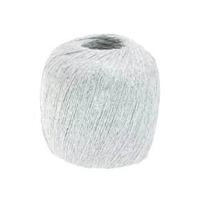 Lana Grossa - Brillino - Glimmer/Effektgarn - Hvid/Slv (10) - 25g
